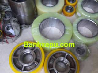Cung cấp, thay thế bánh PU các loại.(xe nâng)